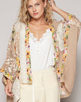 Penelope Floral Cardigan
