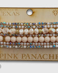 Mixed Rhinestone and Bead Bracelet set
