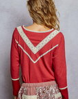 Lola Crochet Henley