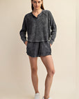 Sunday Morning Lounge Set - Black