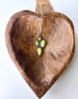 Western Cactus Stone Pendant Necklace