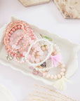 Pinktober Handmade Beaded Bracelets Setp