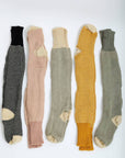 Soft Open Work Knit Lounge Socks