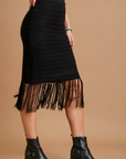 Crochet Fringe Skirt