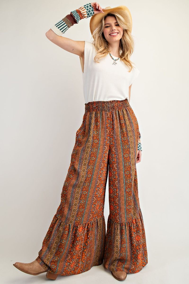 その他 mirha&puff Picnic camisole Ruffle Pants Lace Ruffle Capri – Mishu Boutique