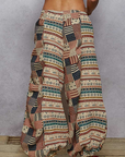 Gonna Love Me Pattern Pants Almond