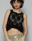 Crochet Cropped Tank