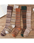 Rufia - Vintage Long Knee High Socks for Women