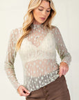 Floral Lace Long Sleeve