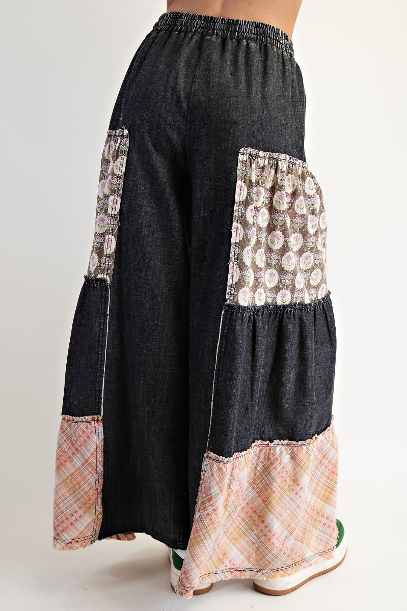 Chic Star Patchwork Pants