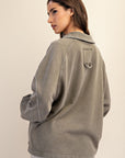 Keep it Fly Mineral Wash Henley