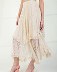Allover Lace Skirt