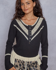 Lola Crochet Henley