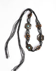 Medallion Macrame Belt - Boho-Chic Design