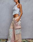 Let’s Meet Up Printed Quilted Pants