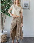 The Cinched Wide Leg Pants