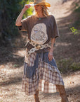 Aubrey Vintage Plaid Skirt