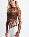Oh My Lux Lace Layering top