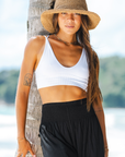 Black Harem Pants with Pockets