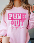 Pink Out Graphic Sweatshirt