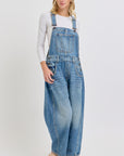 The Devin Barrel Overalls Med Wash