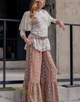 Spiced Chai Ruffled Pants