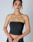 Floral Lace Tube Top