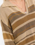 Rustic Stripe Sweater