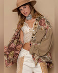 Emma Floral Shacket
