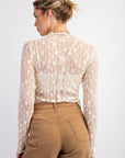 Floral Lace Long Sleeve