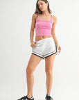 Mineral Wash Square Neck Tank