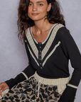 Lola Crochet Henley