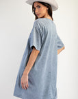 Head Over Boots Shirt Dress