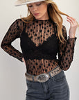 Floral Lace Long Sleeve