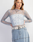 Floral Lace Long Sleeve