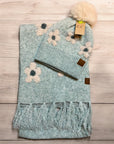 Daisy Pattern Scarf