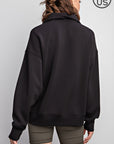 Plus Scuba Quarter Zip Pullover