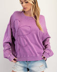 Desert Flower Patched Pullover