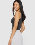 Mineral Wash Square Neck Tank