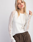 Giselle Lace Long Sleeve knit