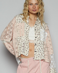 Vintage Floral Crochet Blouse