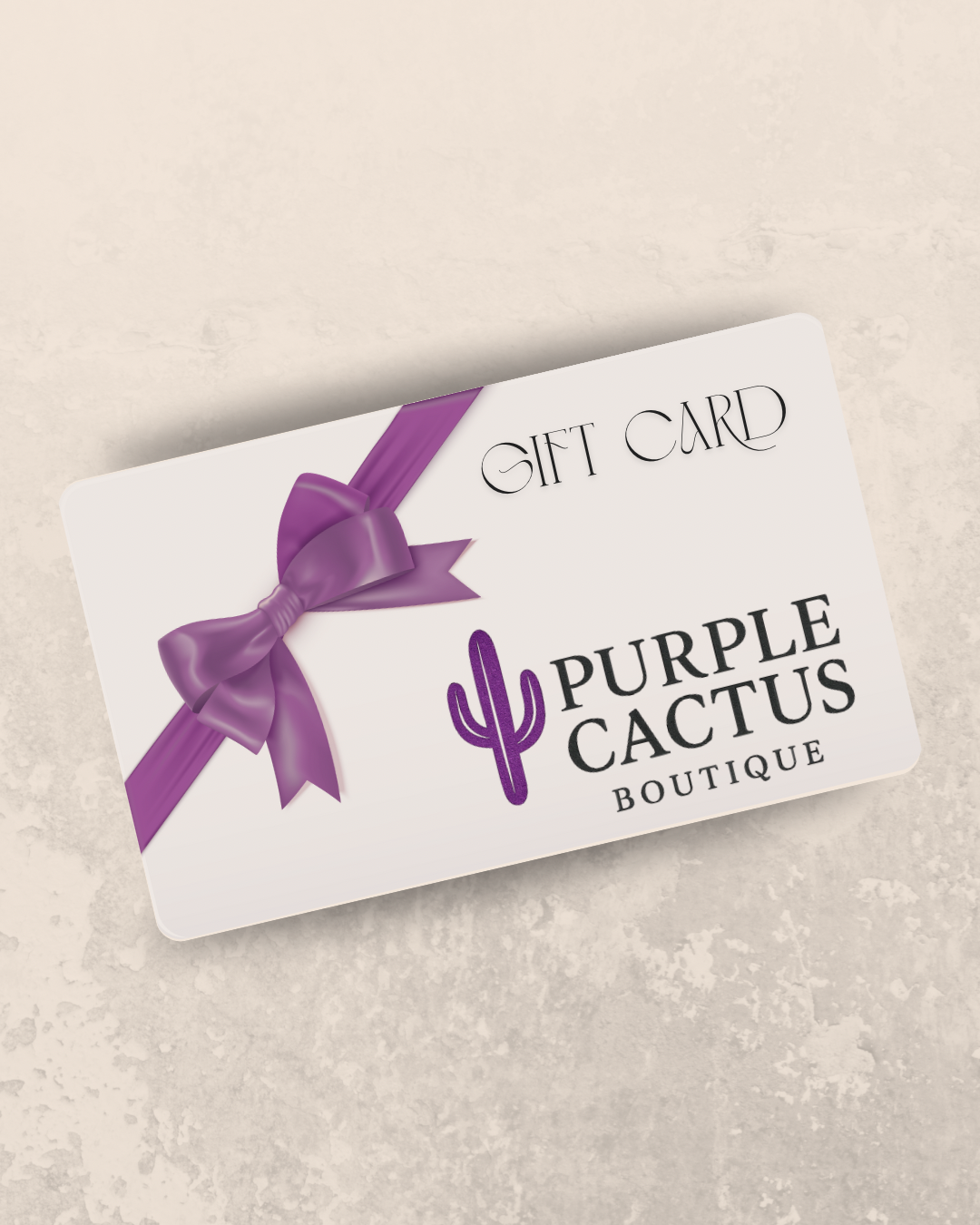 cactus boutique Gift Card – Purple Cactus Boutique