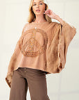 Peace Poncho Tunic