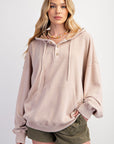 Mineral Wash Peace Pullover