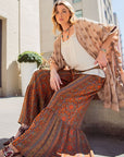 Spiced Chai Ruffled Pants