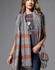 Speckled Scarf in Light denim