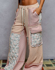 Let’s Meet Up Printed Quilted Pants