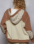 Let’s Meet Up Printed Quilted Jacket