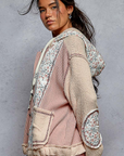 Let’s Meet Up Printed Quilted Jacket