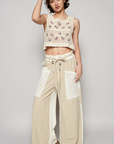 Coastal Stripe Twill Pants